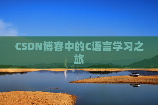 CSDN博客中的C语言学习之旅